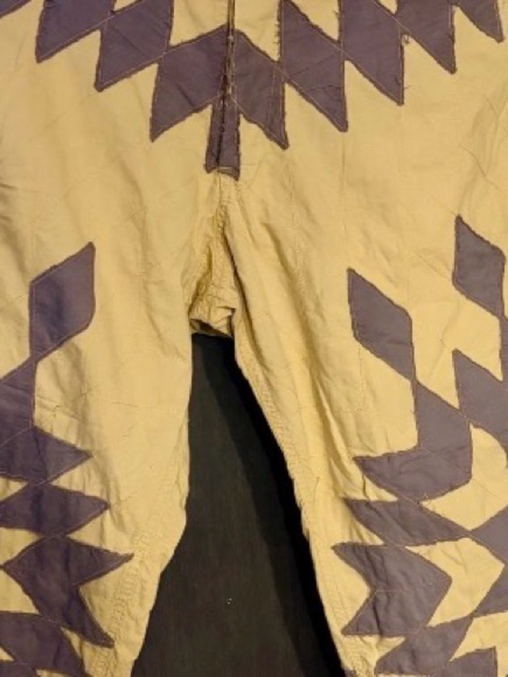 Magnolia Pearl Straight Leg Pants in gold/mauve Chevron quilt Accents. So FALL